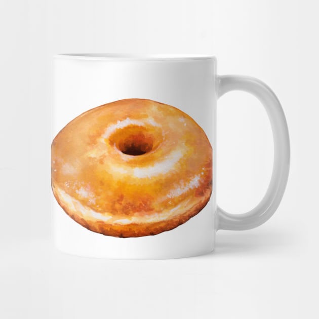 Coffee & Glazed Donut by KellyGilleran